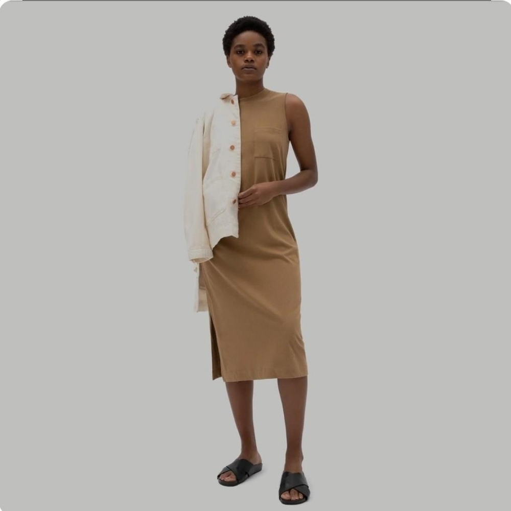 EVERLANE The Long Weekend Tank Dress in hazel